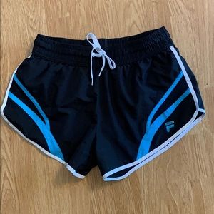 Women’s FILA athletic shorts.